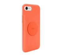 Carcasa para iPhone 6/7/8/Se/Se 2022 Serie Iconos Silicona con placa metálica