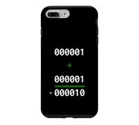 Carcasa para iPhone 7 Plus/8 Plus 1+1=10 Binario Matemáticas Broma Programador Humor