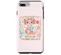 Carcasa para iPhone 7 Plus/8 Plus 100 Days Is Alotl School Cute Axolotl Aula Niños Niña