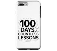 Carcasa para iPhone 7 Plus/8 Plus 100 Días Incontables Lecciones - Maestro del Día 100 de Escuela