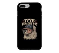 Carcasa para iPhone 7 Plus/8 Plus 1776 Razones por Las Que Eagle Funny 4 de Julio