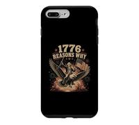Carcasa para iPhone 7 Plus/8 Plus 1776 Razones por Las Que es Divertido 4 de Julio George Washington
