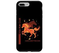 Carcasa para iPhone 7 Plus/8 Plus 2026 Run Fire Horse Running Fitness Atleta Runners Club