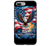 Carcasa para iPhone 7 Plus/8 Plus 250 Years One Nation Under God - Eagle 1776 American