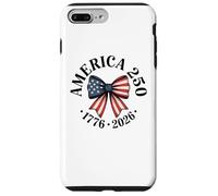 Carcasa para iPhone 7 Plus/8 Plus 250th Years American USA Shirt Patriotic Freedom 4th of July