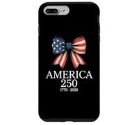 Carcasa para iPhone 7 Plus/8 Plus 250th Years American USA Shirt Patriotic Freedom 4th of July