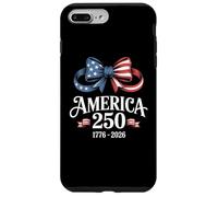 Carcasa para iPhone 7 Plus/8 Plus 250th Years American USA Shirt Patriotic Freedom 4th of July