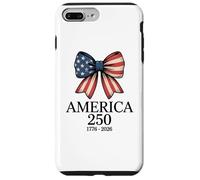 Carcasa para iPhone 7 Plus/8 Plus 250th Years American USA Shirt Patriotic Freedom 4th of July