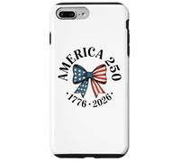 Carcasa para iPhone 7 Plus/8 Plus 250th Years American USA Shirt Patriotic Freedom 4th of July