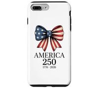 Carcasa para iPhone 7 Plus/8 Plus 250th Years American USA Shirt Patriotic Freedom 4th of July