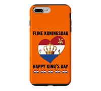 Carcasa para iPhone 7 Plus/8 Plus 27 de Abril Holanda Día del Rey Orgulloso Holandés Papá Mamá Tía Niño