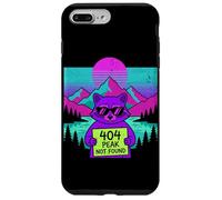 Carcasa para iPhone 7 Plus/8 Plus 404 Peak Not Found Senderos de Senderismo Divertidos Caminata de montaña Vintage