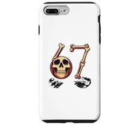 Carcasa para iPhone 7 Plus/8 Plus 67 Meme Bones Esqueleto Camiseta Six Seven Sudaderas