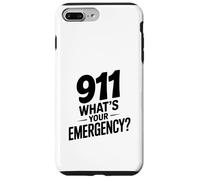 Carcasa para iPhone 7 Plus/8 Plus 911 ¿Cuál es tu Humor Divertido de Primeros Auxilios de Emergencia?