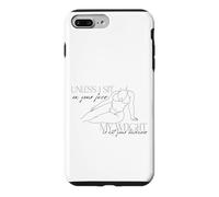 Carcasa para iPhone 7 Plus/8 Plus A Menos Que me Siento en tu Cara, mi Peso no es tu Negocio Nadar