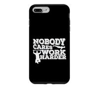 Carcasa para iPhone 7 Plus/8 Plus A Nadie le Importa Trabaja más Duro Fitness Entrenamiento
