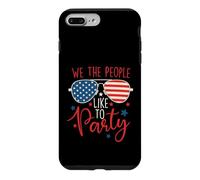Carcasa para iPhone 7 Plus/8 Plus A Nosotros la Gente le Gusta la Fiesta - Día de la Independencia del 4 de Julio