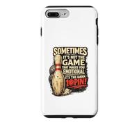 Carcasa para iPhone 7 Plus/8 Plus A Veces no Juego te Hace Emocional Divertido Bolos