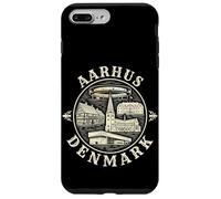 Carcasa para iPhone 7 Plus/8 Plus Aarhus Dinamarca Viaje Souvenir City Gift