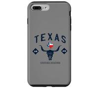 Carcasa para iPhone 7 Plus/8 Plus Abanico Vintage de Texas 1845, Estados Unidos
