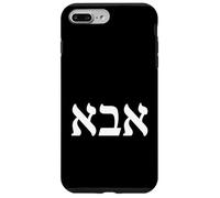 Carcasa para iPhone 7 Plus/8 Plus Abba Padre Letras Hebreas Biblico Papá Israel Verso de la Biblia