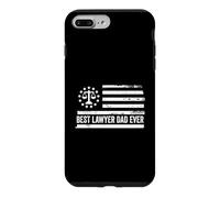 Carcasa para iPhone 7 Plus/8 Plus Abogado Abogado Esquire Bandera Americana Patriótica Retro