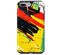 Carcasa para iPhone 7 Plus/8 Plus Abstracto Bold Pincel Color Splash Diseño Arte Moderno