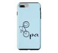 Carcasa para iPhone 7 Plus/8 Plus Abuelo alemán en Bicicleta Ciclista