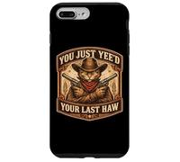 Carcasa para iPhone 7 Plus/8 Plus Acabas de Ver a tu último dueño de un Divertido Gato Vaquero forajido