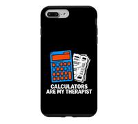 Carcasa para iPhone 7 Plus/8 Plus Accountant Bookkeeper Calculators Are My Therapist