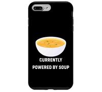 Carcasa para iPhone 7 Plus/8 Plus Actualmente Alimentado por Soup Funny Cozy Comfort Food Design