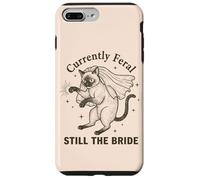 Carcasa para iPhone 7 Plus/8 Plus Actualmente Feral Still The Bride Bachelorette Cat