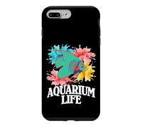 Carcasa para iPhone 7 Plus/8 Plus Acuario Vida Peces Acuarela Splash
