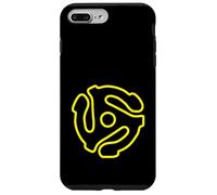 Carcasa para iPhone 7 Plus/8 Plus Adaptador de Disco Vintage de 45 RPM con Eje de música de Vinilo Retro