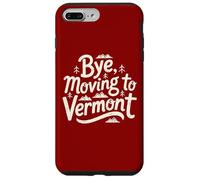 Carcasa para iPhone 7 Plus/8 Plus Adiós, Mudarse a Vermont