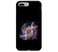 Carcasa para iPhone 7 Plus/8 Plus ADN Helix Galaxia Ciencia Espacial Cósmico Concepto Gráfico