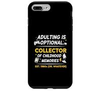 Carcasa para iPhone 7 Plus/8 Plus Adulting is Optional Funny Collector Infancia Kidults