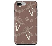 Carcasa para iPhone 7 Plus/8 Plus Aesthetic Cottagecore Vintage Mushroom Garden Brown