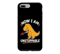 Carcasa para iPhone 7 Plus/8 Plus Ahora Soy imparable Amarillo T Rex Divertido