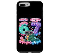 Carcasa para iPhone 7 Plus/8 Plus Ahora Tengo 6 El próximo año seré 7 Kaiju Ice Cream 67 Meme Bday