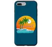 Carcasa para iPhone 7 Plus/8 Plus Aitutaki Palmeras Islas Cook Sol Pacífico Sur Polinesia