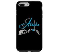 Carcasa para iPhone 7 Plus/8 Plus Alaska América con Oso Polar
