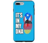 Carcasa para iPhone 7 Plus/8 Plus Alemania y Puerto Rico mezclan el Patrimonio de ADN
