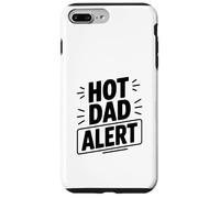 Carcasa para iPhone 7 Plus/8 Plus Alerta de papá Caliente Divertida para Padres y papás geniales