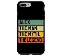 Carcasa para iPhone 7 Plus/8 Plus Alex The Man The Myth The Legend - Cita Personalizada Divertida