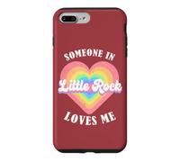 Carcasa para iPhone 7 Plus/8 Plus Alguien en Little Rock Me ama City Heart