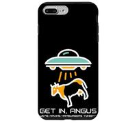 Carcasa para iPhone 7 Plus/8 Plus Alien Abduction Cattle Angus Beef We're Having Hamburgers