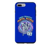 Carcasa para iPhone 7 Plus/8 Plus Alto Tráfico Portal Acceso Interdimensional Highway Alien