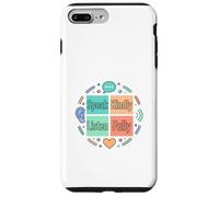 Carcasa para iPhone 7 Plus/8 Plus Amable Comunicación Habla Escuchar Diseño de Conciencia