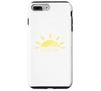 Carcasa para iPhone 7 Plus/8 Plus Amanecer Sereno Sol Minimalista Naturaleza Tranquila
